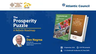 The Prosperity Puzzle: A Reform Roadmap: Mr Dan Negrea