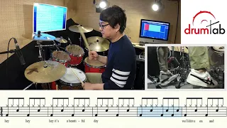 Beautiful Sunday(쉬운악보)(동영상악보)-Daniel Boone-노창국-일산드럼학원,화정드럼학원,드럼악보Drum cover,drumsheetmusic,drumscore