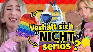 Labor prüft Rebekah Wings Fidget Toy (und ist extrem IRRITIERT)! 🧪PrankBros und Dalia ploppen mit...