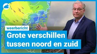 Weerbericht: buien en wind in het noorden