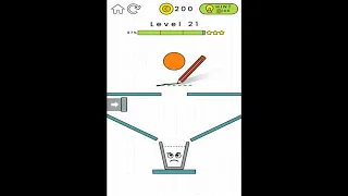 Happy Glass Level 21. 3 Stars Walkthrough