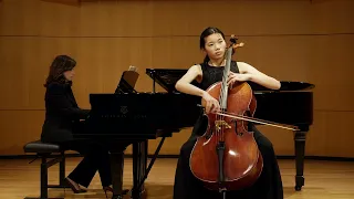 Kabalevsky Cello Concerto no.1 in g minor op.49 - 1st mvt | Joie Kuo