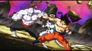 Goku and Frieza vs Jiren but with the music it needed