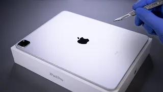 2021 iPad Pro 12.9'' With XDR Display Unboxing - ASMR