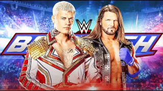 Epic Championship Match | Cody Rhodes vs AJ Styles | Backlash 2024 | Wwe 2k24