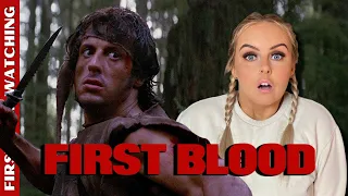 Reacting to FIRST BLOOD (1982) | Movie Reaction