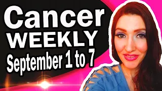 CANCER OMG! THEY ARE Seriously FALLING IN LOVE WITH YOU! SEPTEMBER 1 TO 7 TAROT READING
