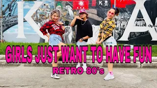 GIRLS JUST WANT TO HAVE SOME FUN l Retro 80’s l Dj Gibz Remix l Danceworkout