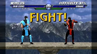 Mortal Kombat Ultimate Revitalized - MK2 Sub-Zero playthrough