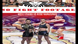 UFC 261 WEILI ZHANG VS ROSE NAMAJUNAS POST KO REACTION!!