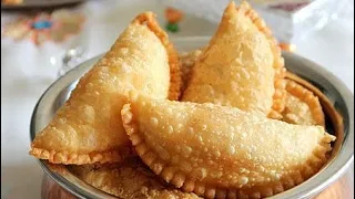 झटपट खुसखुशीत करंजी 😍 | karanji recipe in marathi