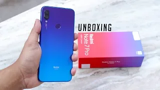 Redmi Note 7 Pro Indian Retail Unit Unboxing & Overview