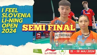 (SF)🇲🇾Low Han Chen-Maisarah 🆚️ 🇲🇨Verrell Yustin-Priskila Venus🔥‼️#sloveniaopen2024 #bwfworldtour