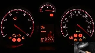 Vauxhall / Opel quick access to hidden temp gauge  (for newer in dash computers)