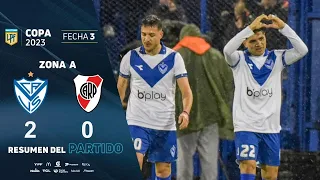 #CopaDeLaLiga 2023 | Fecha 3 | resumen de Vélez - River