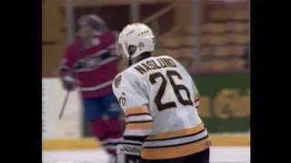 Bruins pummel Habs @ Boston Garden (1995)