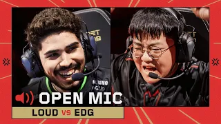 LOUD vs Edward Gaming | Open Mic | VALORANT Champions 2023