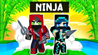 Playing as a NINJA in Minecraft!