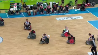 Day 9 evening | Wheelchair Rugby highlights | Rio 2016 Paralympic Games