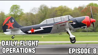 Yak-52, Med Evac Helicopter and more! | Daily Flight Operations Episode 8 |