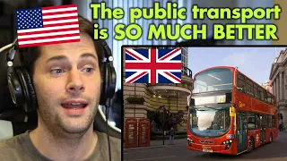 American Reacts to Things the UK Does BETTER Than the USA (Part 1)