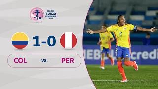 COLOMBIA vs. PERÚ [1-0] | RESUMEN | CONMEBOL SUB20 FEM | FASE DE GRUPOS