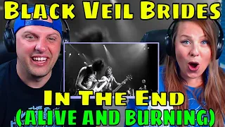 Reaction To Black Veil Brides - In The End (ALIVE AND BURNING) HD | THE WOLF HUNTERZ REACTIONS