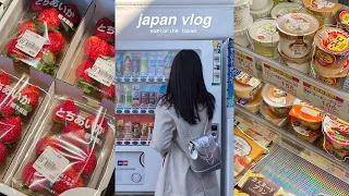 japan diaries 🇯🇵 shibuya sky, hakone & tochigi, strawberry & apple farms, shopping in tokyo vlog
