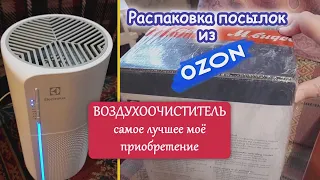 Воздухоочиститель для Пенсионеров из Российской Глубинки . Распаковка посылки из OZON