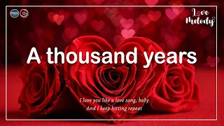 A thousand years Lyrics