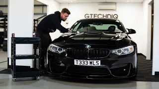 Detailing a 100,000 mile black BMW M4 🤯 Motech Performance Detailing