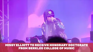 Missy Elliot Is Getting Honorary Doctorate From Berklee College