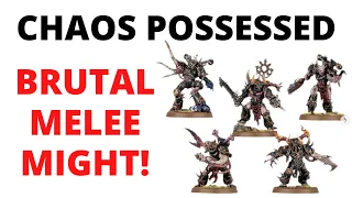 Chaos Possessed - How Strong Are They? Chaos Space Marines Codex Unit Review