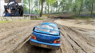2004 Subaru WRX STI - Forza Horizon 4 | Logitech g29 gameplay