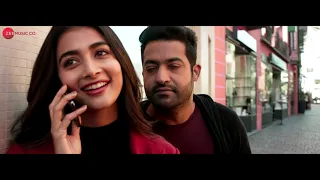 Anaganaganaga   Full Video  Aravindha Sametha  Jr  NTR, Pooja Hegde  Thaman S1080p