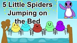 5 Spinning Spiders Jumping on the Bed - Bright New Day Productions