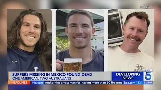 Bodies of three missing surfers found in Baja California