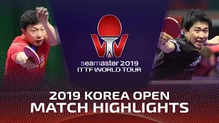 Ma Long vs Jin Takuya | 2019 ITTF Korea Open Highlights (R32)