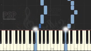 [VERY EASY] God Rest Ye Merry, Gentlemen - Traditional Song (synthesia) [piano solo tutorial]