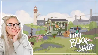 Tiny Bookshop Demo - cozy management game with books, plants, and fairy lights ⋆｡°✩