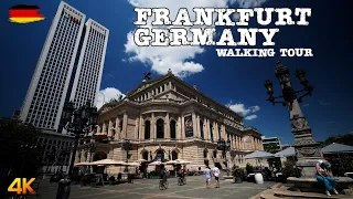 Frankfurt, Germany - Walking Tour 4k - 2023 - Dynamic Metropolis