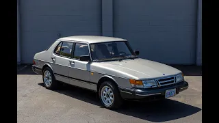 1992 SAAB 900S drive along.