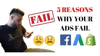 ❌ 5 Reasons Why Your Ads Fail Shopify Dropshipping 2020