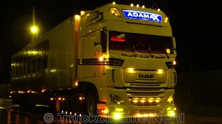 DAF XF106.460 - Adamax Transport - Flying through the rain...