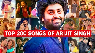 Top 200 Nostalgic Songs Of Arijit Singh (2011-2024) | Bollywood Songs Of Arijit Singh