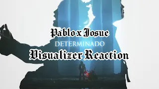 PABLOXJOSUE “DETERMINADO” VISUALIZER REACTION! 🤯 #sb19_pablo  #reaction #pablo