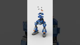 LEGO ROBOT 4099 🤖 Satisfying Building Animation #shorts #legomech #legospeedbuild