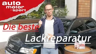 Lackreparatur for Dummies: Nigrin oder Sonax? Heißer Scheiß #5 I auto motor und sport