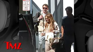 Ben Affleck and Jennifer Lopez Return Home From Honeymoon In Italy  | TMZ TV