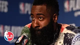 'I just want a fair chance' - James Harden on Game 1 officiating  | 2019 NBA Playoffs